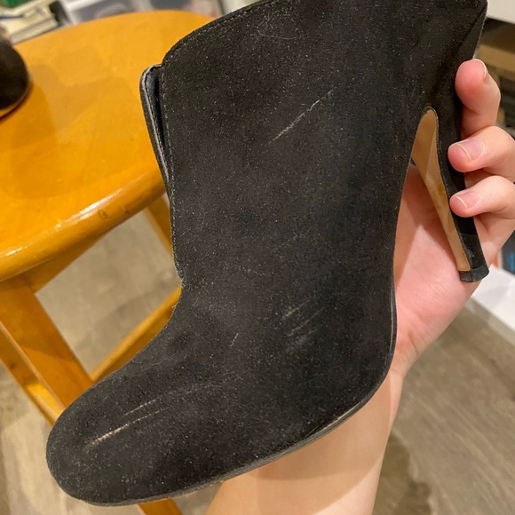 “Call it Spring” 7.5 size woman’s black boot heels - Picture 6 of 6